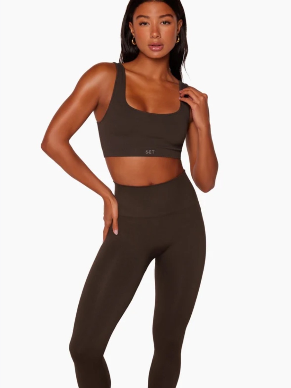 Set Active SCULPTFLEX® BOX CUT BRA & Leggings